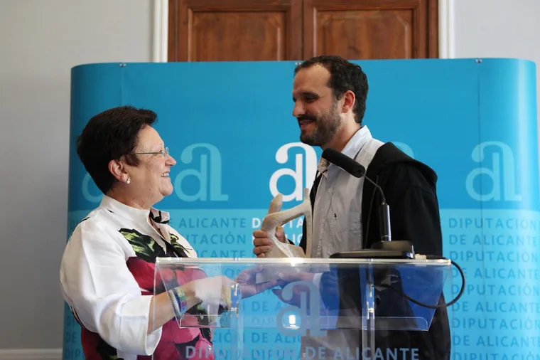 Miguel G. Garitano recoge el Premio de Literatura de Viajes