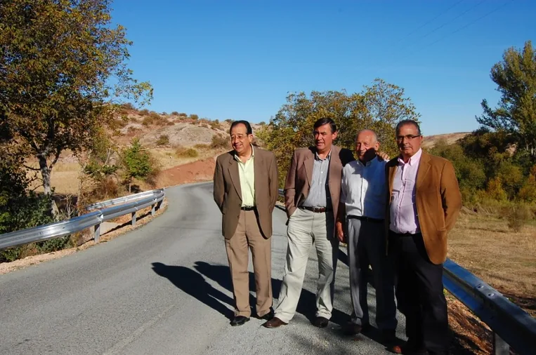 La Diputación mejora la carretera que une Soto con Langa