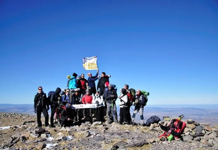 San Bur: En la cima de la frontera con Aragón