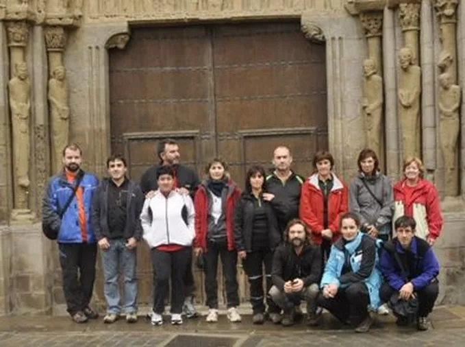 San Bur hace el Camino de Santiago