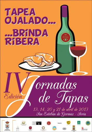 Tapea Ojalado, Brinda Ribera se celebrará el 5 y 6 de abril