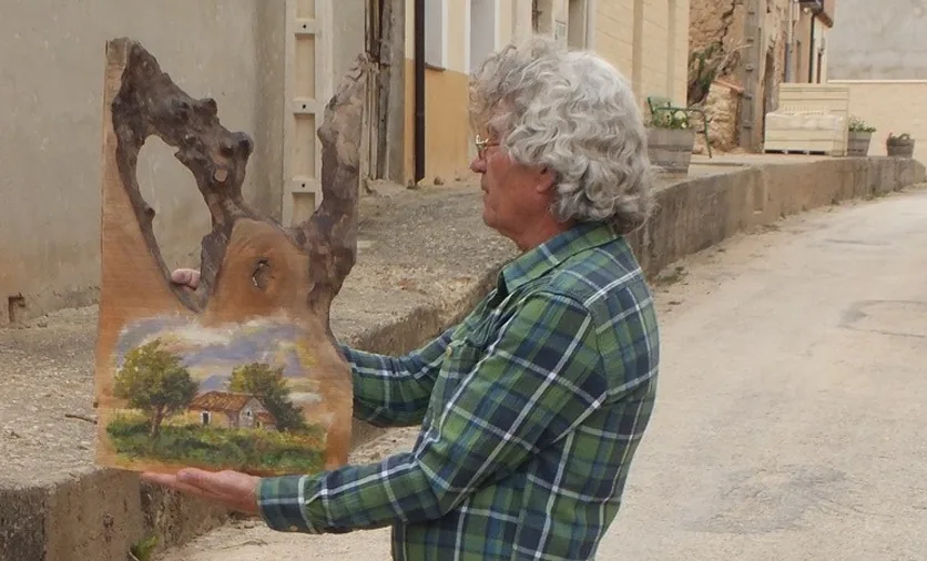 El pintor Carlos Aranda presenta en Ágreda una exposición