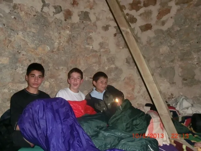 Los alumnos de la Escuela Hogar viven la vigilancia de la atalaya