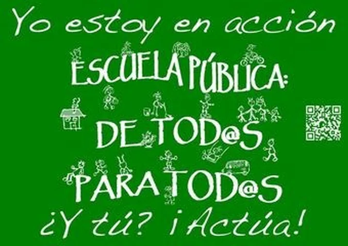 Incidencia de la huelga de educación en San Esteban
