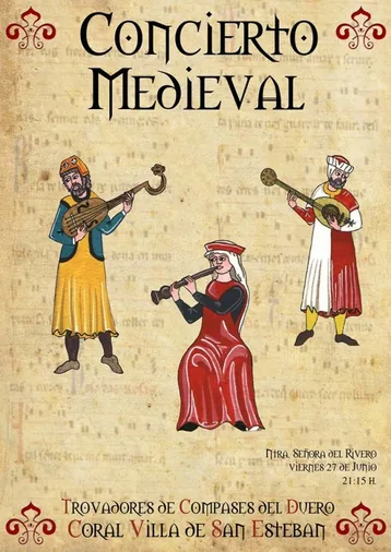 Esta noche, concierto medieval de la Coral Villa de San Esteban