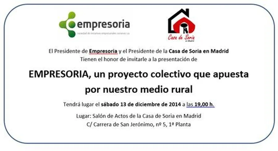 Empresoria se presenta en Madrid