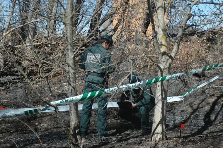 La Guardia Civil imputa a un vecino de Barcelona por un incendio