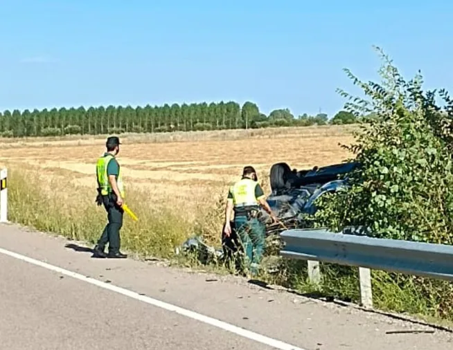 Accidente en la N110 con un fallecido