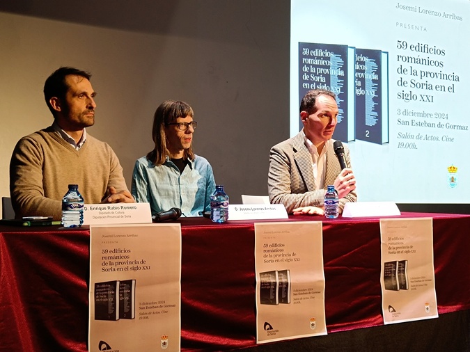 Josemi Lorenzo publica una gran obra sobre el románico soriano