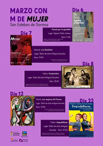 Numerosos actos con motivo del Día de la Mujer