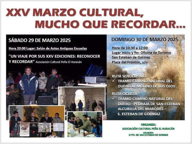 El Marzo Cultural apela al recuerdo en su XXV aniversario