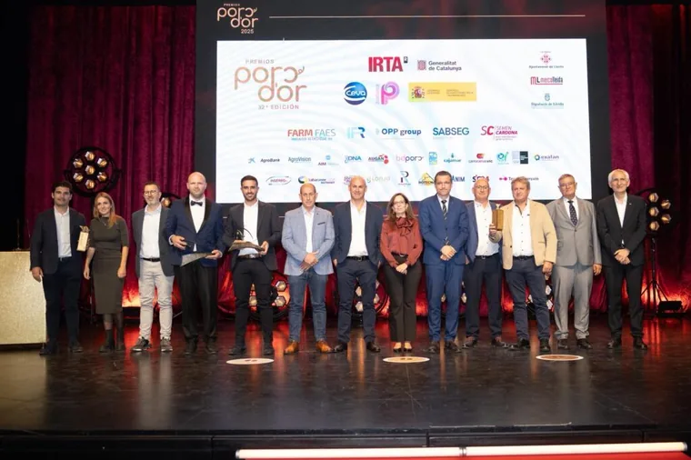 La granja El Cerruco recibe el Porc de Oro a la sostenibilidad