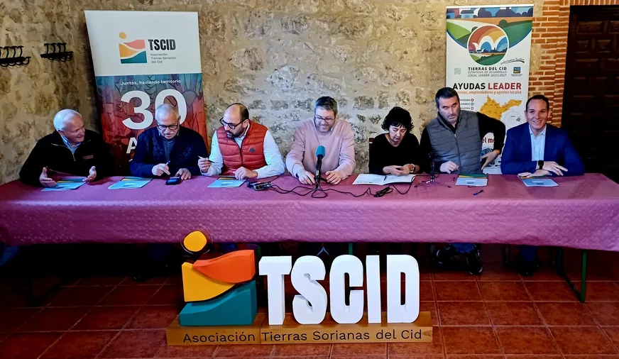Tierras del Cid firma los primeros contratos del Leader 2023-27