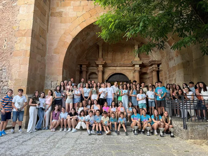 Alumnos sanestebeños en la final de los Juegos Escolares