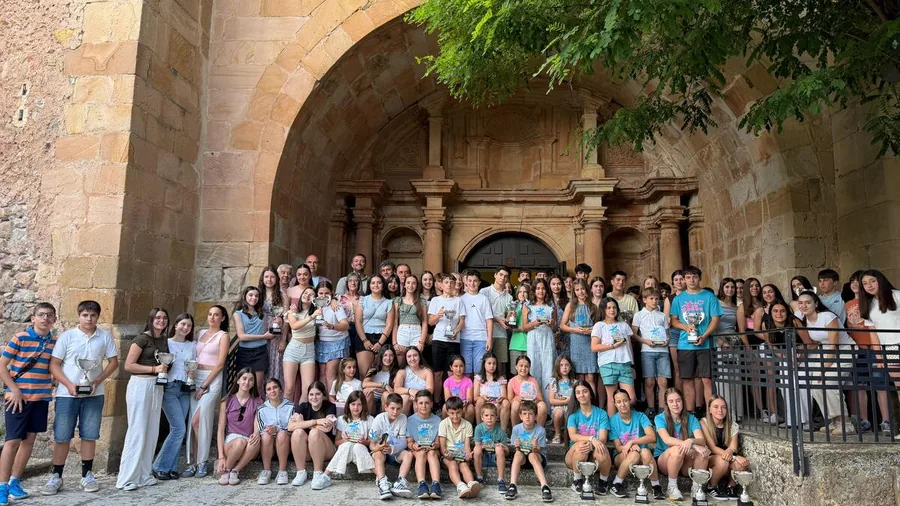 Alumnos sanestebeños en la final de los Juegos Escolares