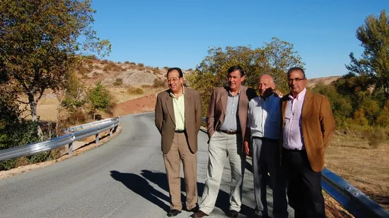 La Diputación mejora la carretera que une Soto con Langa
