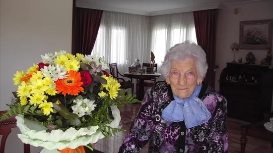 Los cien años de Teódula Romero, ejemplo de familia centenaria
