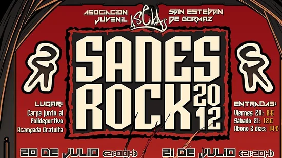 Este fin de semana vuelve el rock: llega Sanesrock 2012