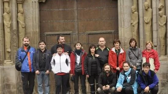 San Bur hace el Camino de Santiago
