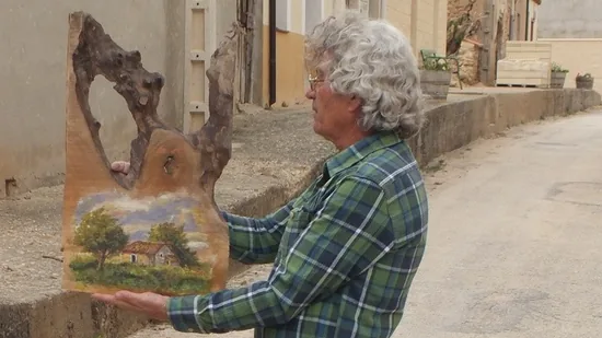 El pintor Carlos Aranda presenta en Ágreda una exposición