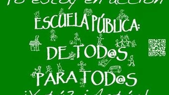 Incidencia de la huelga de educación en San Esteban