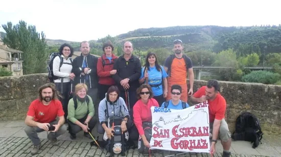 Los sanbureños siguen el Camino