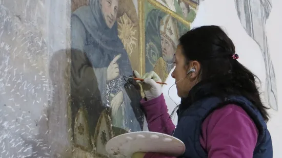 La parroquia reestrena su retablo