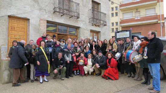Fiesta con alcaldesa de las Águedas en Villalvaro