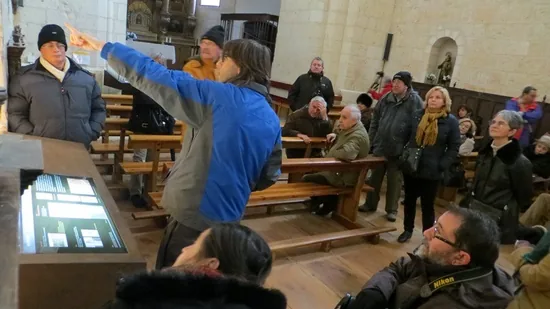 Amigos del Románico visitan San Esteban de Gormaz