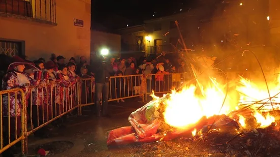 San Esteban despide el Carnaval con la quema de la Sardina