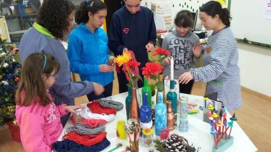 Mercadillo de los chavales de Educación Especial