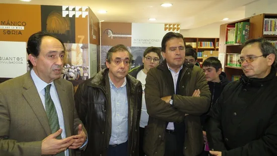 El arte románico de Soria conquista la biblioteca municipal