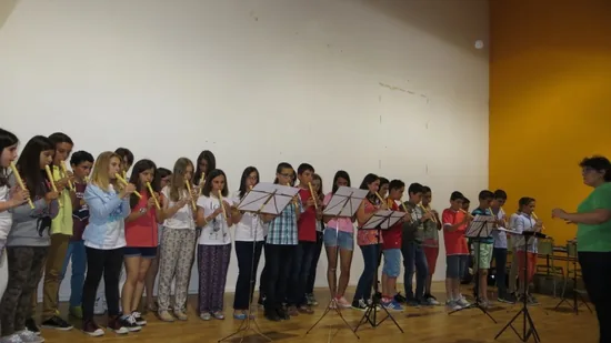 Los alumnos de música de Primaria demuestran sus dotes artísticas