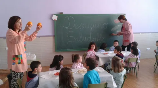 Aprender la dieta mediterránea en el cole