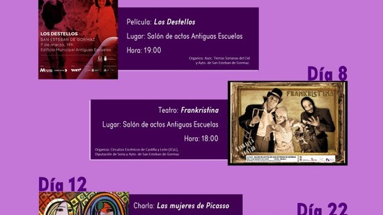 Numerosos actos con motivo del Día de la Mujer