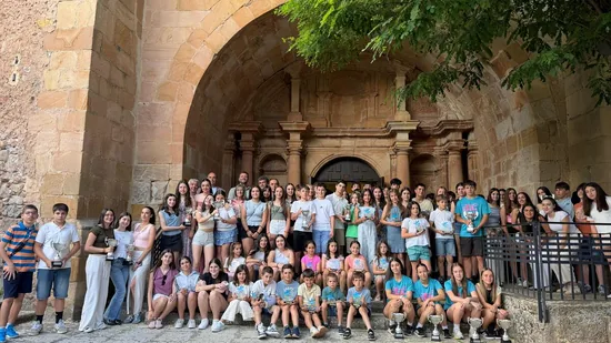 Alumnos sanestebeños en la final de los Juegos Escolares